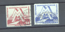 Allemagne  -  RDA  :  Mi  282-83  (o)            ,    N2 - Used Stamps