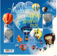 Belgique Belgie Belgium 2015 COB 4560/64 Hot Air Balloon Race - 2002-… (€)