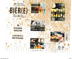 Belgium Belgique Belgie COB 4754/ 4758 La Culture De La Bière Belge De Belgische Biercultuur Belgian Culture Of Beer - 2002-… (€)
