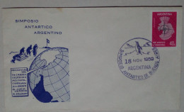 Argentine - Enveloppe Premier Jour Sur Le Thème Du Symposium Sur L'Antarctique Argentin (1959) - Unused Stamps