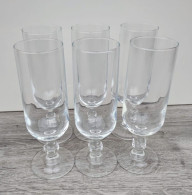 6 Verres / Flûtes à Champagne - Bicchieri