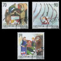 LIECHTENSTEIN 2003 Nr 1333-1335 Gestempelt X2987F6 - Used Stamps