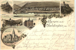 Gruss Aus Oberlahnstein - Litho - Lahnstein