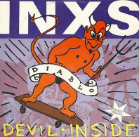 INXS  °° DEVIN IN SIDE - 45 G - Maxi-Single