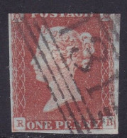 GB Victoria Penny Red Imperf  With Scottish Type Cancel  ; Good Used (RB) 131 Edinburgh - Usati