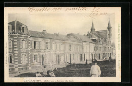 CPA Le Crotoy, Chalets Sur La Terrasse Du Moulin  - Le Crotoy