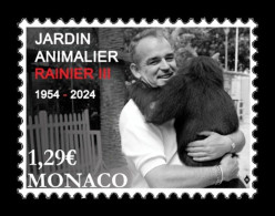 Monaco 2024 Mih. 3672 Fauna. Zoological Garden Of Monaco. Prince Rainier III. Monkey MNH ** - Unused Stamps