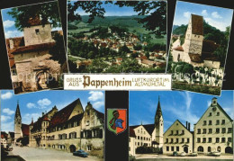 72421644 Pappenheim Mittelfranken Stadttor Total Kirche Rathaus Pappenheim - Pappenheim