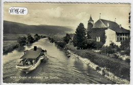 NE- THIELLE- CANAL ET CHATEAU DE THIELLE - Thielle