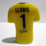 Fève Brillante  - Football - Maillot Hugo Lloris N° 1 - - Sports