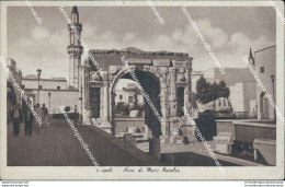 Ca599 Cartolina Ex Colonie Tripoli Arco Di Mar Aurelio Storia Postale Libia 1940 - Autres & Non Classés