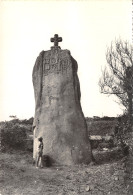 22-PLEUMEUR BODOU-MENHIR DE ST DUZEC EN PENVERN-N°615-A/0097 - Pleumeur-Bodou