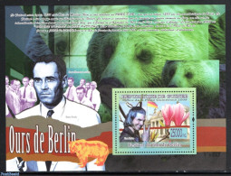 Guinea, Republic 2008 Film Festival Berlin S/s, Mint NH, Nature - Performance Art - Bears - Film - Movie Stars - Film