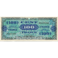 France, 100 Francs, 1944, SUP+, Fayette:VF25.02, KM:123b - 1944 Flagge/Frankreich