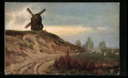 Künstler-AK Raphael Tuck & Sons Nr. 429: Landschaft Mit Einer Windmühle  - Tuck, Raphael