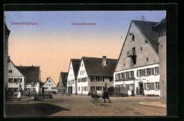 AK Wassertrüdingen, Partie In Der Dinkelsbühlerstrasse  - Dinkelsbuehl