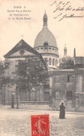 75-PARIS EGLISE SAINT PIERRE DE MONTMARTRE ET LE SACRE CŒUR-N°5184-H/0077 - Kerken