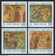 Vatican 912-915,MNH.Michel 1075-1078. Christmas 1992.Mosaics,Basilica Of St Maria - Neufs