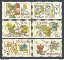 Czechoslovakia 1772-1777, MNH.Mi 2023-2028. Pharmaceutical Congress,1971.Plants. - Unused Stamps