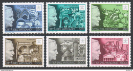 Vatican 1022-1027,MNH.Michel 1190-1195. Travels Of Pope John Paul II,1996. - Neufs