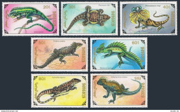 Mongolia 2005-2011, 2012, MNH. Mi 2285-2291, 2292 Bl.170. Lizards 1991. Iguana. - Mongolie