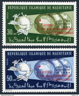 Mauritania 321-322,MNH.Michel 499-500. UPU-100,OCTOBRE 100 ANS D'UNION,1974. - Mauritanie (1960-...)