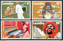 Lesotho 116-119, MNH. Michel 116-119. 1971. Diamond Mining, Potter,Woman Weaver. - Lesotho (1966-...)