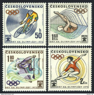 Czechoslovakia 1813-1816, MNH. Michel 2067-2070. Olympics Munich-1972.Bicycling, - Neufs
