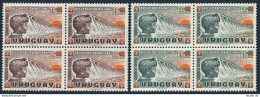 Uruguay CB1-CB2 Blocks/4,MNH.Mi 857-861. National Recovery,1959. Dam, Child,sun. - Uruguay
