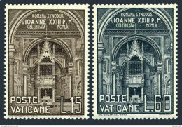 Vatican 273-274, MNH. Michel 332-333. Roman Deosesan Synod, 1960. - Unused Stamps