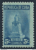 Cuba 412,hinged.Michel 215. Marta Abreu Arenabio De Esteve,1947.Monument. - Neufs