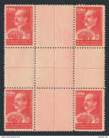 Cuba 361 Cross Gutter Block, MNH. Michel 164. Gonzalo De Quesada, 1940. - Ongebruikt