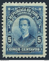 Cuba 242, Hinged. Michel . Ignacio Agramonte, Cuban Patriot. 1910. - Neufs