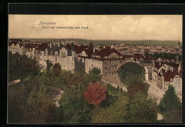 AK Pforzheim, Blick Auf Lameystrasse Und Stadt  - Pforzheim