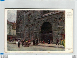 Wien - Portal Der Stefanskirche 1920 - Wiener Künstler Postkarte - Stephansplatz