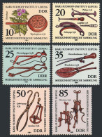 Germany-GDR 2213-2218, MNH. Michel 2640-2645. Historic Medical Instruments,1981. - Nuevos