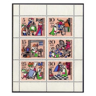 Germany-GDR 968-973a, MNH. Mi 1323-1328 Klb. Fairy Tale 1967. King Drosselbart. - Unused Stamps