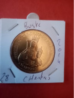 Médaille Touristique Monnaie De Paris MDP 28 Chartres Cathédrale 2014 Buste - 2014