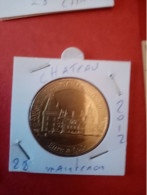 Médaille Touristique Monnaie De Paris MDP 28 Maintenon 2012 - 2012