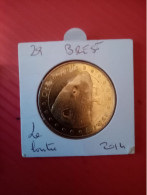 Médaille Touristique Monnaie De Paris MDP 29 Océanopolis  Loutre 2014 - 2014