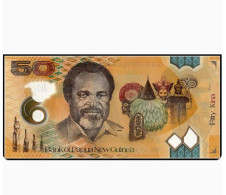 2017 Papua New Guinea 50 Kina Reduced Size Issue NEW UNC Banknotes - Papouasie-Nouvelle-Guinée