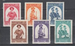 VATICAN  1956  N° 221 / 226  Neuf  X   (série Compléte) Garde Suisse - Unused Stamps