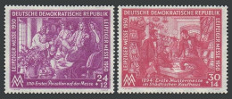 Germany-GDR B15-B16, Lightly Hinged. Michel 248-249. Leipzig Spring Fair, 1950. - Unused Stamps