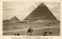 CPA Egypte - Les Pyramides - Pyramiden