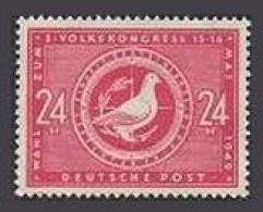 Germany-GDR 10N46, MNH. Mi 232. German People's Congress, 1949. Dove, Laurel. - Ongebruikt