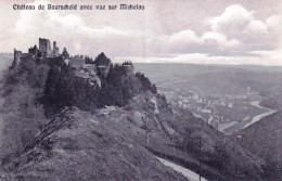 Luxembourg - Château De Bourscheid Avec Vue Sur Michelau - Burscheid