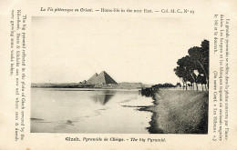 CPA Egypte - Gizeh - La Pyramide De Chéops - Pyramiden