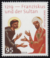 3498 Thema 1219 - Franziskus Und Der Sultan, ** Postfrisch - Neufs