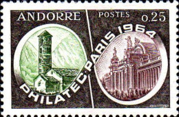 Andorre (F) Poste N** Yv:171 Mi:182 Philatec Paris 1964 (Thème) - Filatelistische Tentoonstellingen