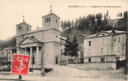 FRANCE - Morez (Jura) - Vue Sur L'église & Le Presbytère - Vue Panoramique - Carte Postale Ancienne - Morez